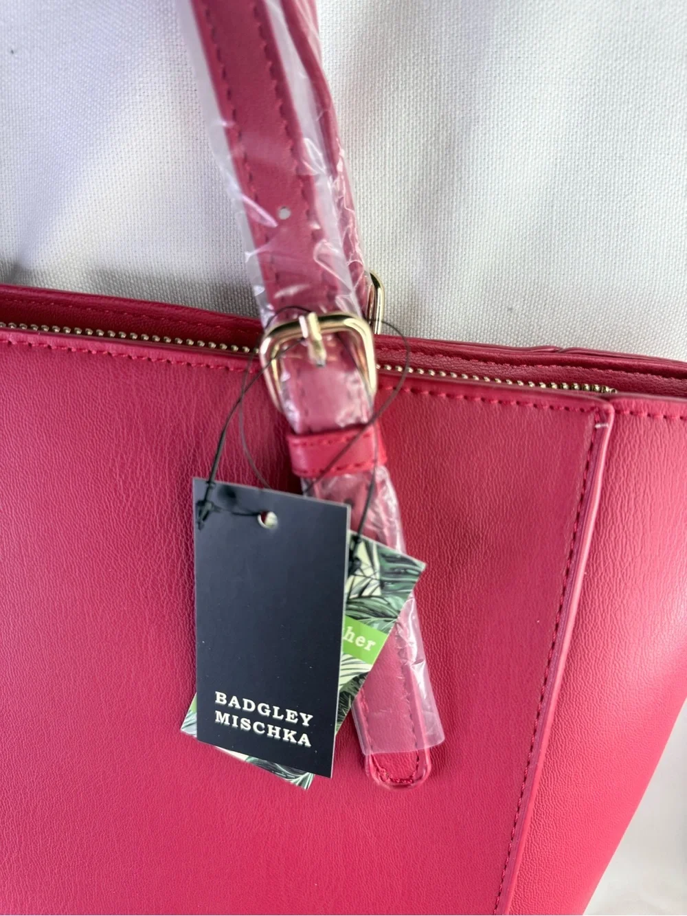 Red Tote Bag - Stylish Everyday Carry